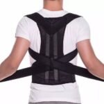 Back Posture Corrector Belt with Metal Rod Support