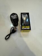 3-LED Mini Rechargeable Portable Flashlight – High Brightness - Image 2