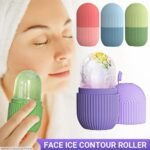 Reusable Silicone Ice Roller for Face with Box