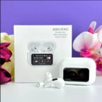ANC/ENC Smart Touch Screen Wireless Earbuds with Display Case