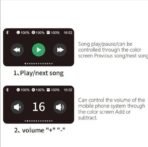 ANC/ENC Smart Touch Screen Wireless Earbuds with Display Case - Image 3