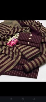 Premium Multani Khaddi Sussi 3-Piece Unstitched Suit - Image 6